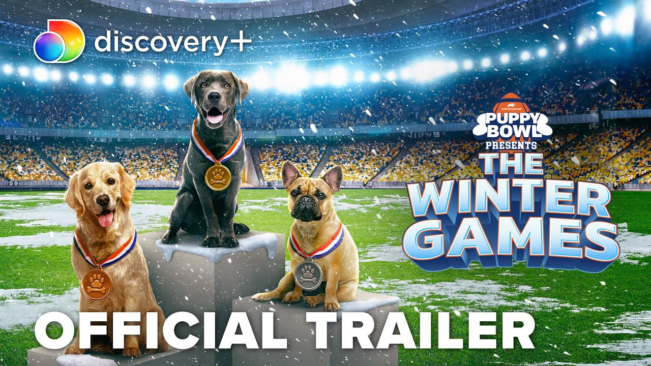 Puppy Bowl Presents: The Winter Games | Official Trailer | discovery+ - YouTube