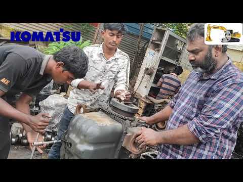 #KOMATSUPC210-8 M0 Complete #BS6 #ENGINE REPAIR #9866905244 @uts.engineers