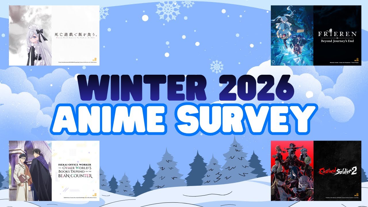 ❄️What anime do you want to watch in January 2026?🎄 (Check the description!)