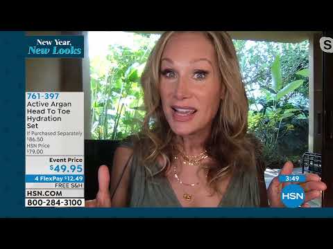 Active Argan Head To Toe Hydration Set