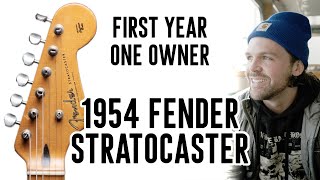Video thumbnail for We found a ONE OWNER, FIRST YEAR 1954 Fender Stratocaster! by Emerald City Guitars