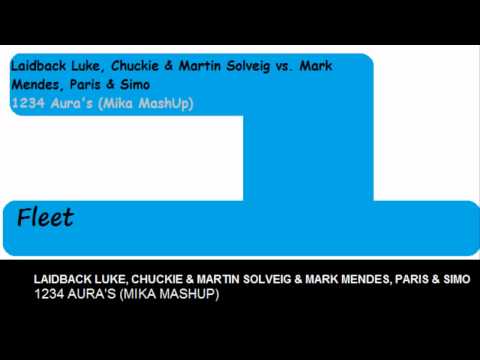 Laidback Luke, Chuckie & Martin Solveig vs. Mark Mendes, Paris & Simo - 1234 Aura's (Mika MashUp)