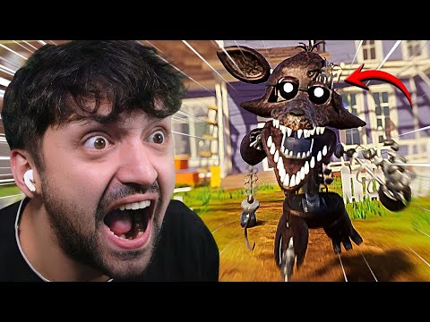 MY CRAZY NEIGHBORHOOD IS GOING AWAY! SHE CAN TELEPORT! (Hello Neighbor Foxy Mode)