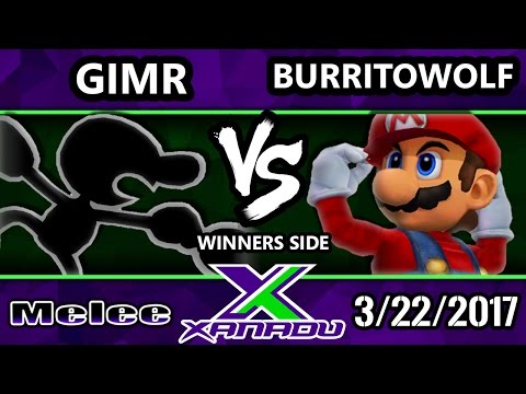 S@X 194 - VGBC | GimR (G&W, Falco) Vs. BurritoWolf (Mario) - SSBM Tournament - Smash Melee