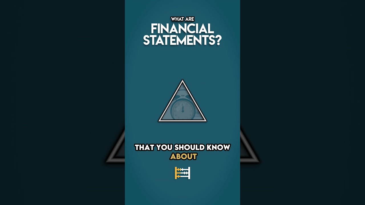 What are FINANCIAL STATEMENTS?
