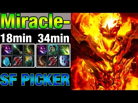 Miracle- Shadow Fiend - Battle Cup - 9k SF Picker - Dota 2
