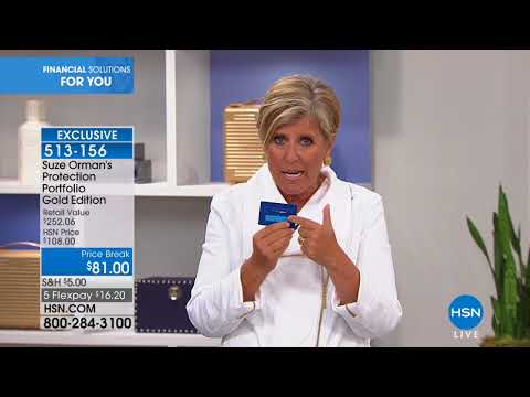 HSN | Suze Orman Financial Solutions for You 06.17.2018 - 02 PM