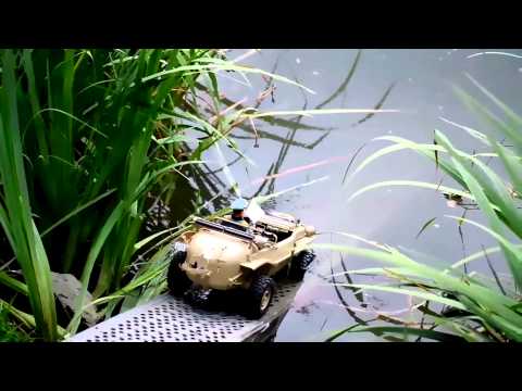 VW166 Schwimmwagen (fahr & schwimm Modell)