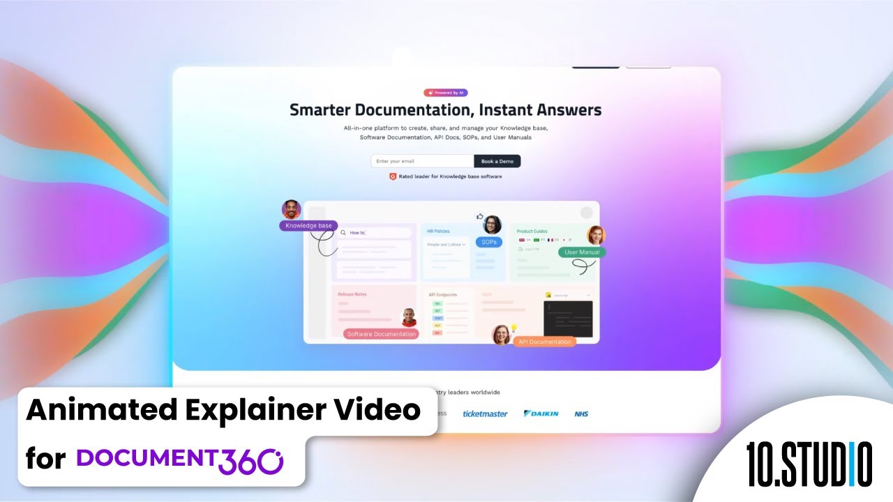 Documentation Software Workflow Management Animated Explainer Video Sample | 10 Studio