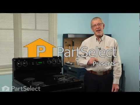 GE Range/Stove/Oven Repair - Replacing the Surface Burner Switch - 8" - 2500W (GE Part # WB24T10025)