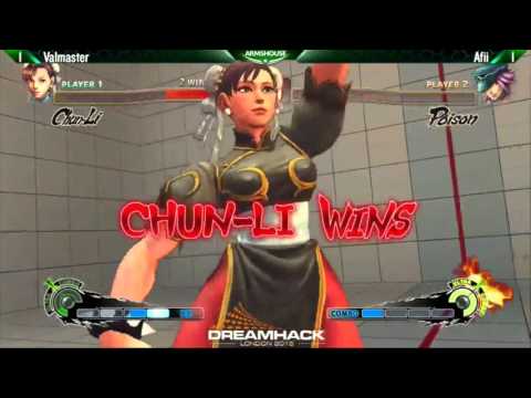 USFIV - Valmaster [Chunli] x Afii [Poison] - Dreamhack 2015