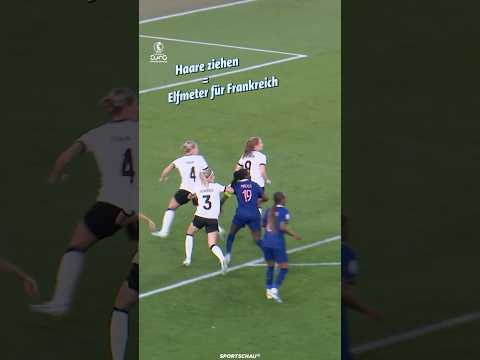 Hendrich bekommt Rote Karte für Haare ziehen ❌ | Sportschau #SportschauWEURO