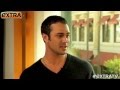 TAYLOR KINNEY talking about Lady Gaga on EXTRA.