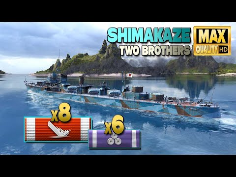 Destroyer Shimakaze: Exciting until the end - World of Warships