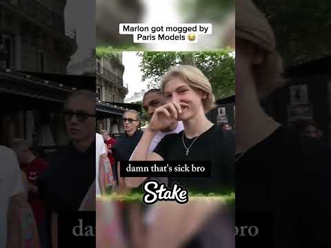 MARLON MOGGED BY  LV MODELS !!! #looksmaxxing #fashionweek #modeling #models