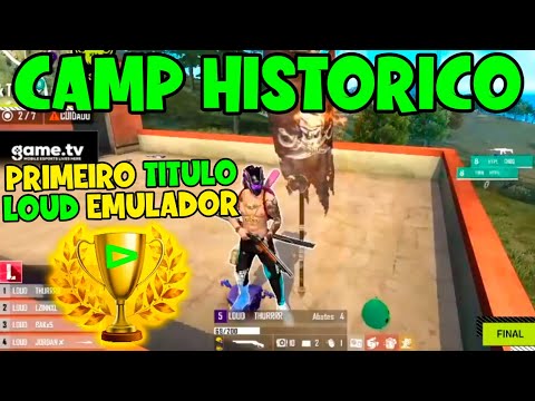 PRIMEIRO TITULO DA LOUD EMULADOR - LOUD CAMPEA - THURZIN MVP - NOSTALGIA FREE FIRE