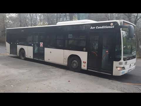 Pe linia 138 - Mercedes Benz Citaro E4 4881 efectueaza noua statie "Romancierilor"
