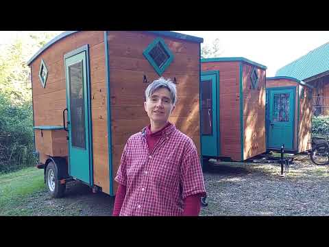 Handmade Mini Cabin Tiny House