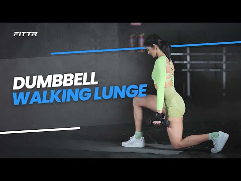 Dumbbell Walking Lunge