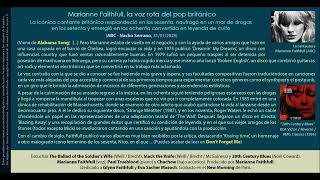 The Ballad of the Soldier&#39;s Wife / Mack the Knife / 20th Century Blues - Marianne Faithfull