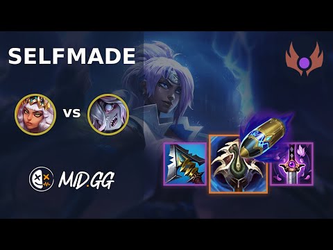 MID.GG: [ Selfmade ] Qiyana JUNGLE vs Briar | EUW MASTER | LOL Season 2025