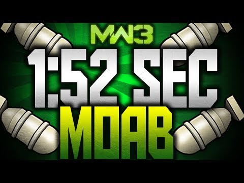 MW3: *INSANE* 1:46 MOAB on Interchange