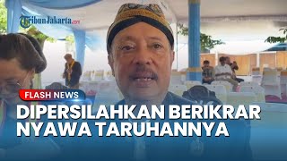KGPH Benowo Tantang Pihak Lain yang Ingin Berikrar jadi Raja Solo di Watu Gilang: Nyawa Taruhannya!