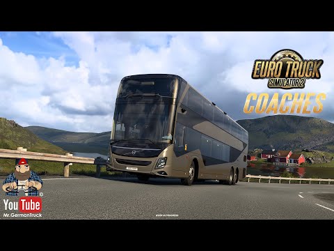 Euro Truck Simulator 2 - Coaches DLC: Volvo 9700 Double Decker