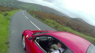 preview picture of video 'Ferrari F430 on Dartmoor [GoPro Hero 3+]'