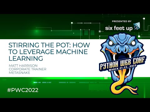Stirring the Pot: How to Leverage Machine Learning by Matt Harrison