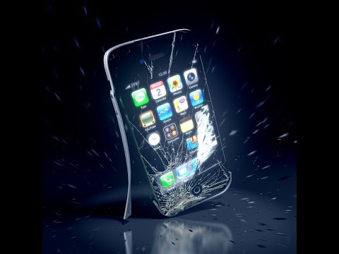 Разбил телефон  Что делать и как снимать