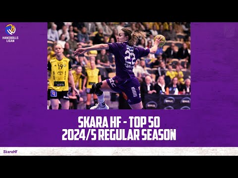 Skara HF - Topp 50 spelningar 2024/5 ordinarie säsong