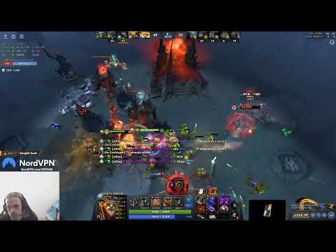 Topson playing Grand Theft Dota collecting 4k gold in the process