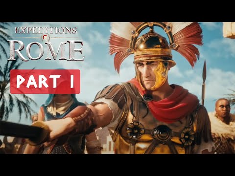 Expeditions: Rome Gameplay Walkthrough Part 1 - 2022 New Roman Turn-Based RPG !