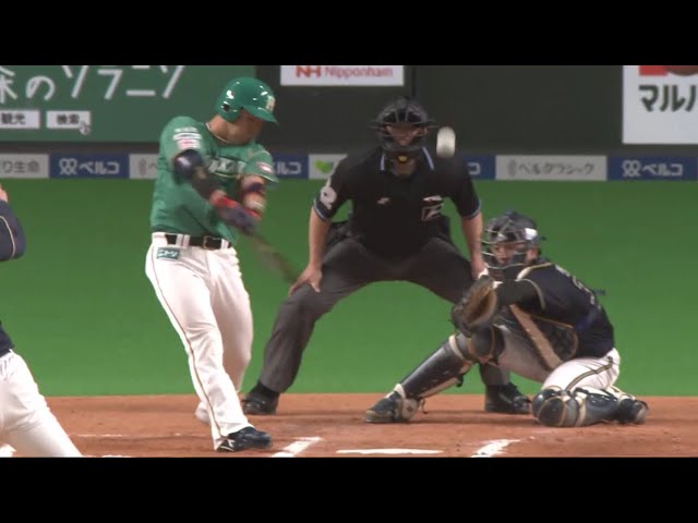【6回裏】ファイターズ・近藤のタイムリーで反撃ののろしを上げる!! 2019/5/9 F-B