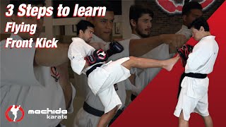 Machida Flying Kick! 3 steps to learn the famous Machida Flying Front kick
