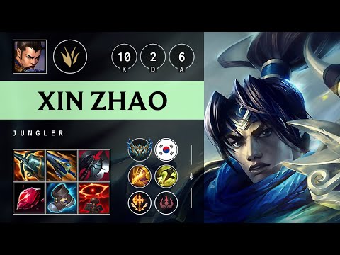 Xin Zhao Jungle vs Nidalee - KR Challenger Patch 25.S1.3
