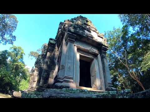 Excursão a pé pelo Templo Thommanon | Krong Siem Reap | Camboja | 2023