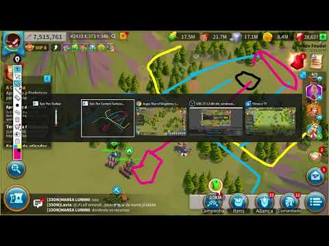 #riseofkingdoms Como Lutar Open Fild/Campo aberto