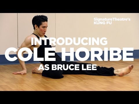 Introducing Cole Horibe as Bruce Lee