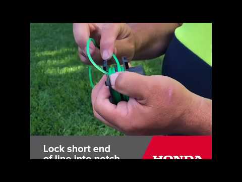 How to refill a Honda Brushcutter