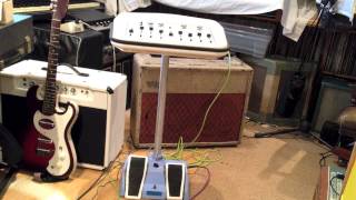 Video thumbnail for Squawks and Bleeps: EMS Synthi HiFli Prototype & 1963 Vox AC 30 B by Soundgas