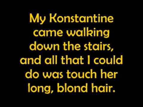 Konstantine-Something Corporate (with lyrics)