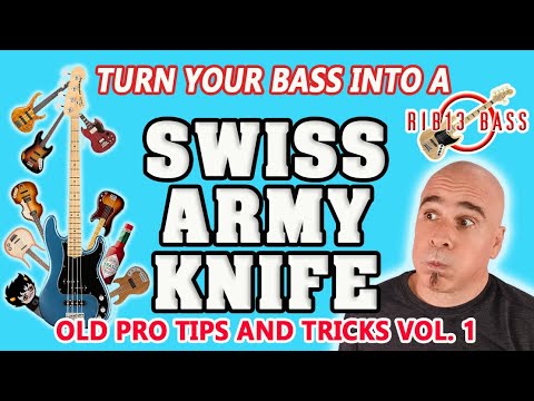 Rib13 Bass - Variable Bass Tone Shaping (Old Pro Tips and Tricks 1) #bass #guitar #viral #producer