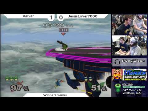 Mass Madness 30 SSBM - Kalvar (Marth, Ness) vs. JesusLover7000 (C. Falcon) - Melee WSF