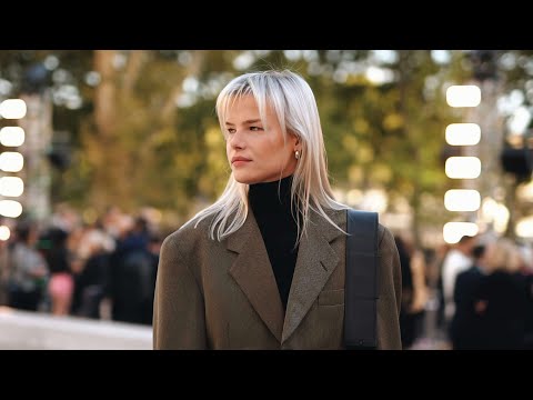 100 years of excellence by Akris, arrivals to the Paris Spring/Summer 2023 show | FashionTV | FTV