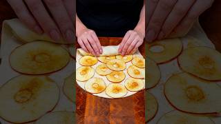 Apple puff pastry dessert easier than you imagine