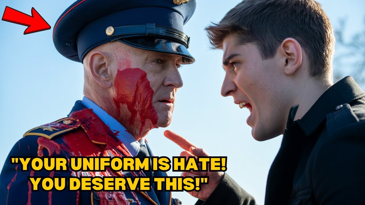 Protester Threw Paint on a Veteran’s Uniform—10 Minutes Later, a Marine Unit Surrounded the Block