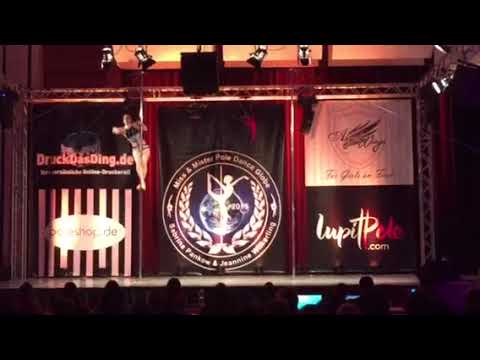 Martina Bucher 3rd place Miss Pole Dance Globe 2015