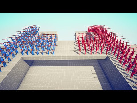 50x vs 50x RAPID RANGED UNIT TOURNAMENT | TABS - Totally Accurate Battle Simulator